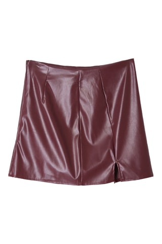 Falda recta - Burdeos