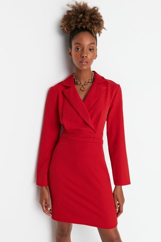 Vestido corto - Rojo