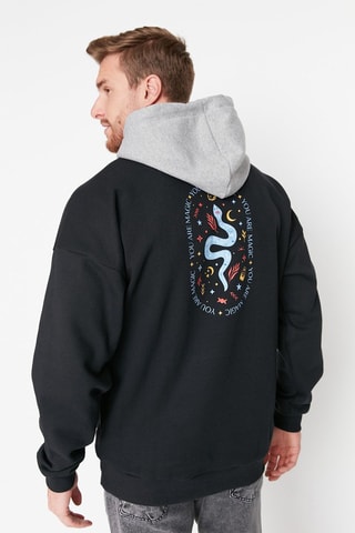 Sudadera con capucha - Negro
