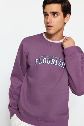 Sudadera polar - Violeta