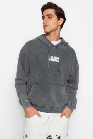 Sudadera con capucha - Antracita