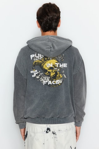 Sudadera con capucha - Antracita