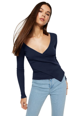 Blusa slim fit - 