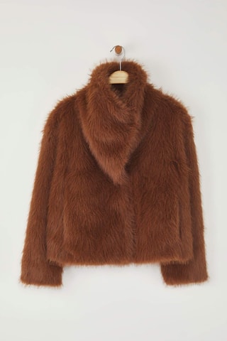 Chaqueta oversize - Marrón