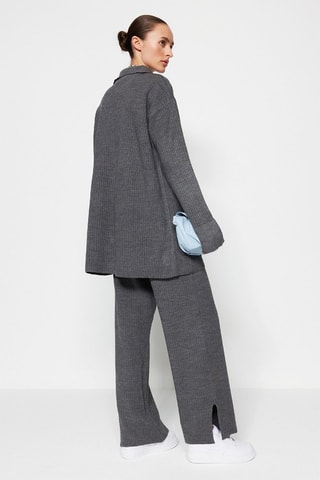 Cárdigan largo y pantalón - 