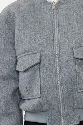 Cazadora regular fit - Gris