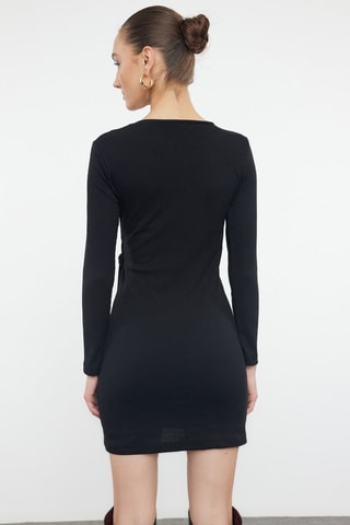 Vestido de tubo - Negro