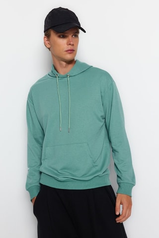 Sudadera con capucha - Verde