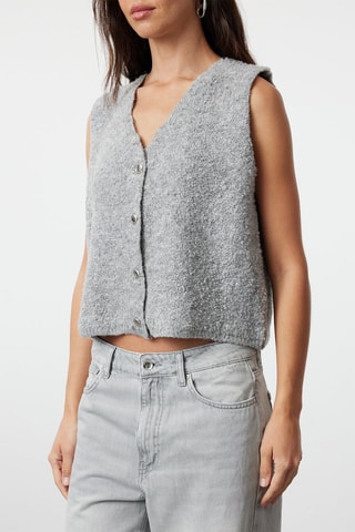 Chaleco regular fit - Gris