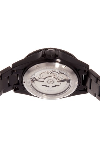 Reloj automático de acero Calder - Negro