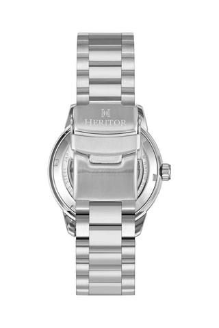 Reloj automático de acero - Plateado y azul