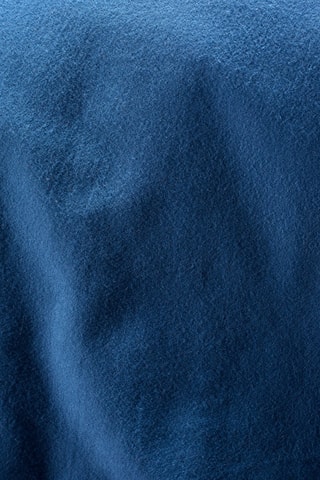 Parure copripiumino in flanella di cotone 39 fili/cm²   - Blu