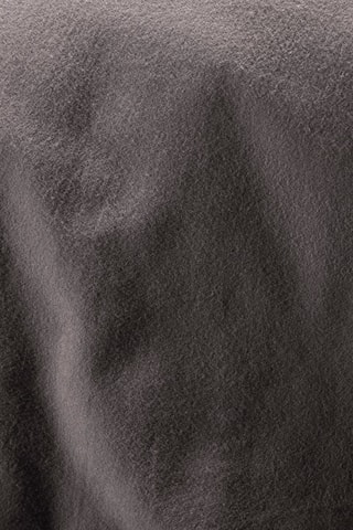 Parure copripiumino in flanella di cotone 39 fili/cm²  - Nero