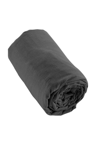 Lenzuolo sotto in flanella di cotone 170 g/m² Candice - Tempesta