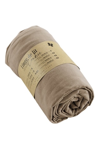 Lenzuolo sotto Candice - Beige scuro