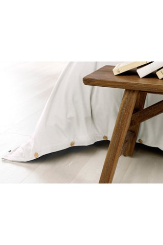 Copripiumino in flanella di cotone 170 g/m² Candice - Neve