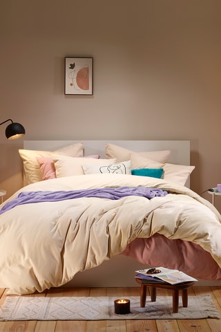 Parure copripiumino Freya  - Crema