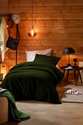 Parure copripiumino Laura - Kaki