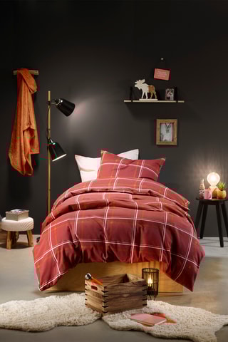 Parure copripiumino Rosaline - Bordeaux