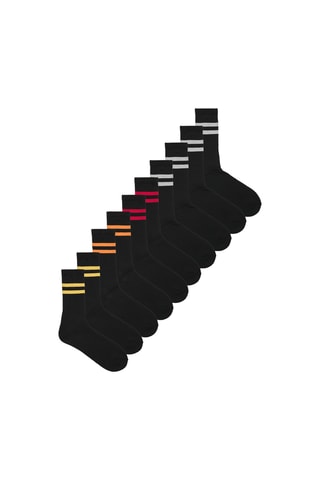 5 paires de chaussettes - Noir