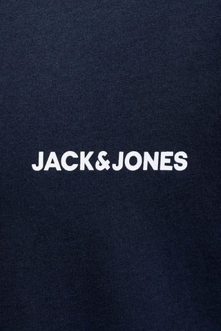 T-shirt et pantalon regular - Bleu marine et noir