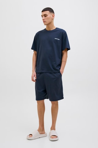 T-shirt et short regular - Bleu marine