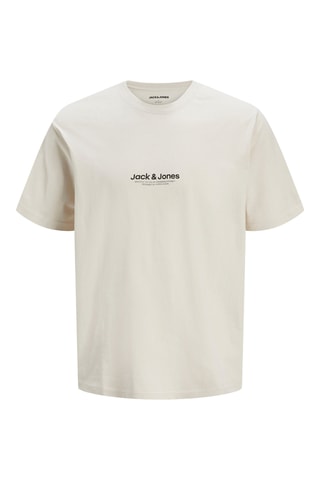 3 t-shirts relaxed - Noir et bleu