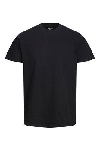 3 t-shirts relaxed - Noir et bleu