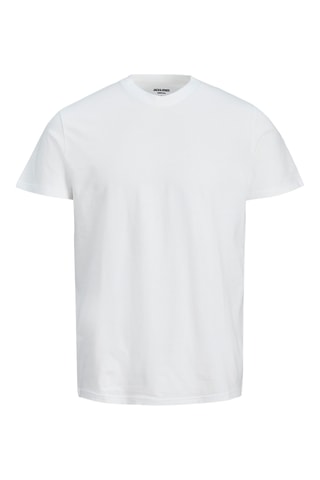 3 t-shirts relaxed - Noir et bleu