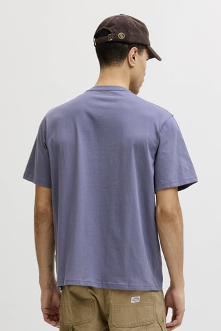 T-shirt relaxed - Bleu
