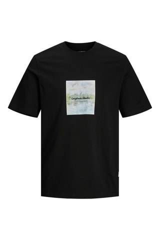 T-shirt relaxed - Noir