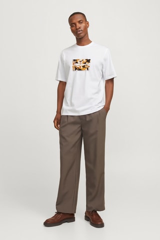 T-shirt relaxed - Blanc