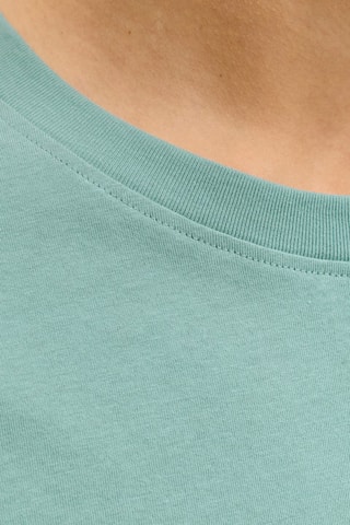 T-shirt regular en coton biologique - Vert d'eau