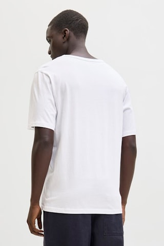 T-shirt relaxed en coton biologique - Blanc