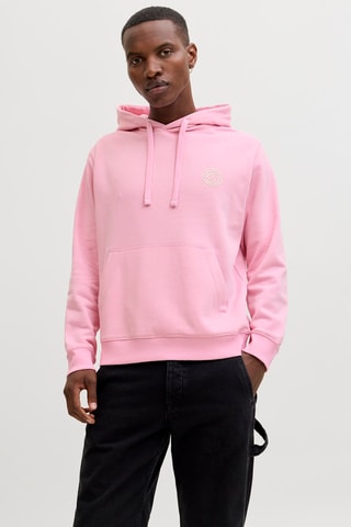 Sweat relaxed en coton biologique - Rose