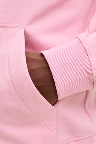Sweat relaxed en coton biologique - Rose