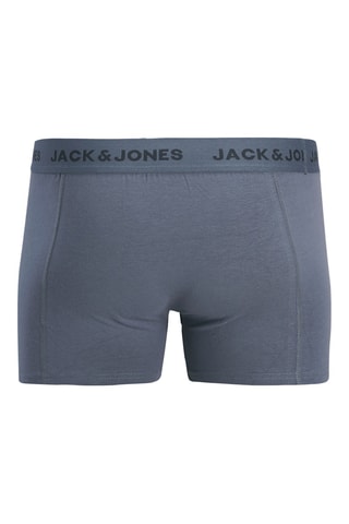 3 boxers en coton biologique - Gris et noir