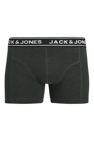 3 boxers en coton biologique - Rouge et bleu marine