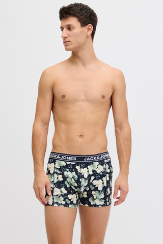 3 boxers en coton biologique - Noir