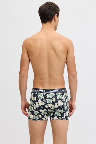 3 boxers en coton biologique - Noir