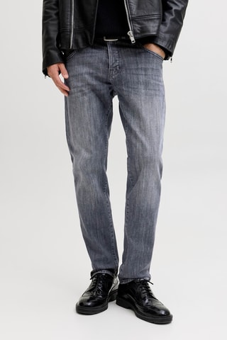 Jean tapered - Gris-bleu