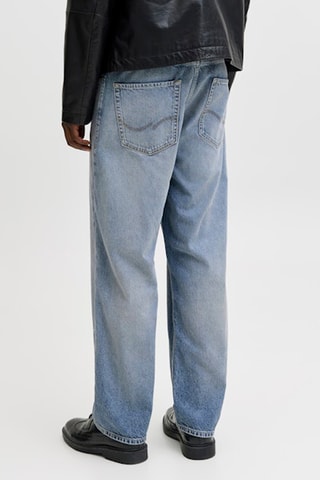 Jean loose taille haute - Bleu clair