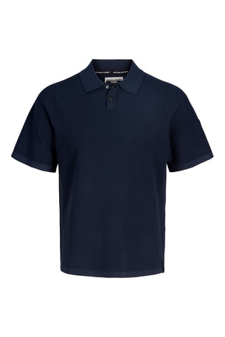 Polo regular - Bleu marine