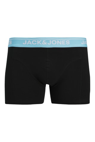 3 boxers en coton biologique - Noir