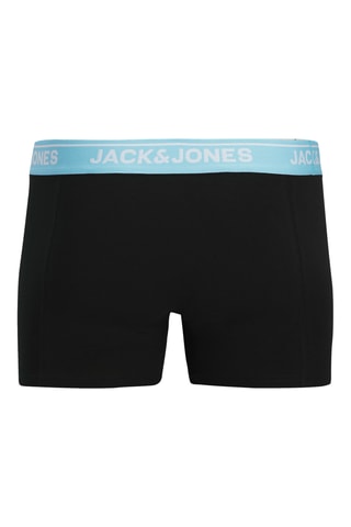 3 boxers en coton biologique - Noir