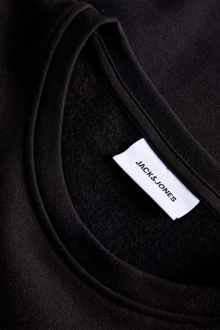 Sweat relaxed en coton biologique - Noir