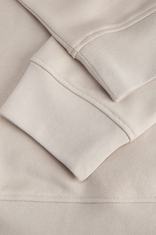 Sweat relaxed en coton biologique - Beige