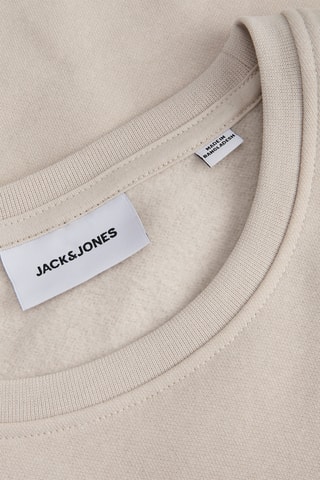 Sweat relaxed en coton biologique - Beige