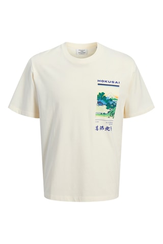 T-shirt relaxed - Ecru