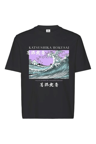 T-shirt relaxed - Noir